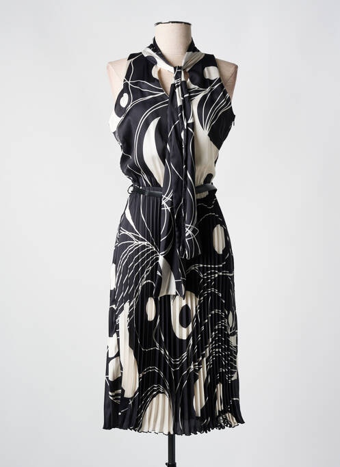 Robe mi-longue noir RINASCIMENTO pour femme
