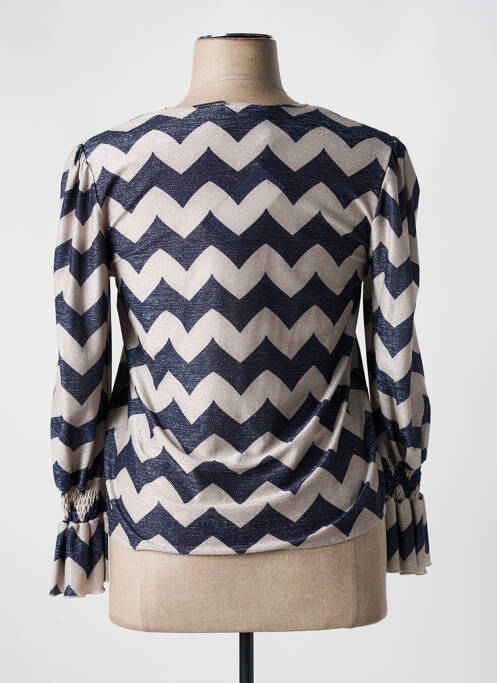 Top bleu KITANA femme