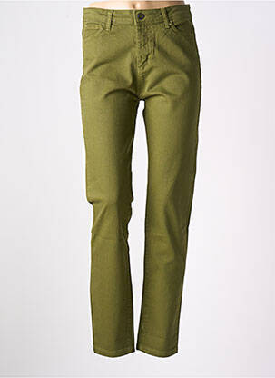 Pantalon slim poches vert PAKO LITTO femme