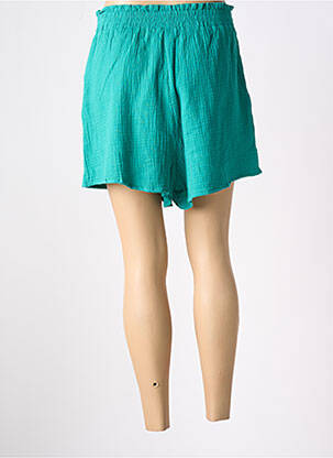 Short coupe droite vert GRACE & MILA femme