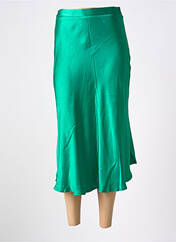 Jupe mi-longue vert LA PETITE ETOILE pour femme seconde vue