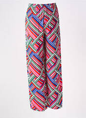 Pantalon droit rouge LA PETITE ETOILE pour femme seconde vue