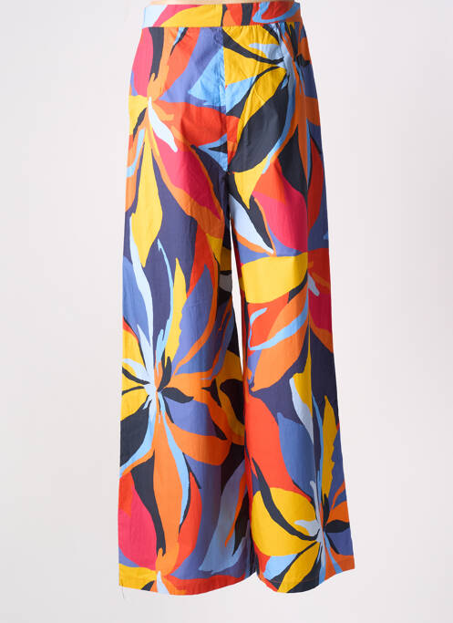 Pantalon large tissage popeline orange LA PETITE ETOILE femme