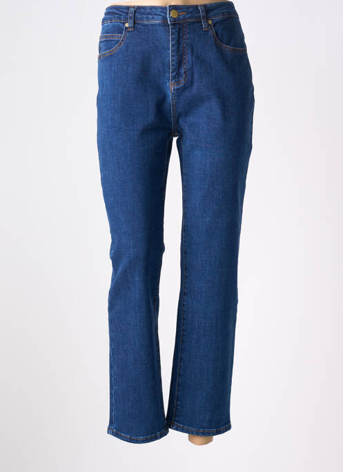 Jeans coupe slim bleu LA PETITE ETOILE pour femme