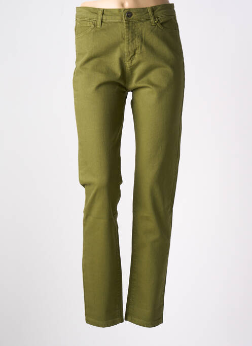 Pantalon slim vert PAKO LITTO pour femme