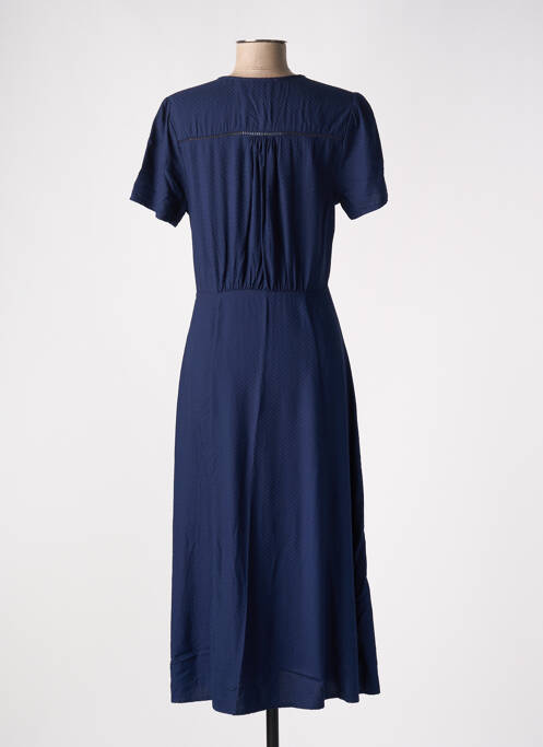 Robe longue bleu LA PETITE ETOILE pour femme