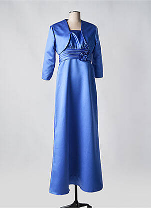 Ensemble robe type de veste casual bleu COLOUR BY KENNETH WINSTON femme