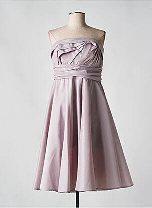 Robe mi-longue sans manche sans manche violet IL'MIO femme
