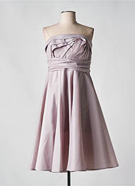 Robe mi-longue sans manche sans manche violet IL'MIO femme