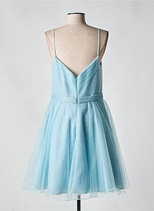Robe mi-longue sans manche sans manche bleu CREATIF PARIS femme