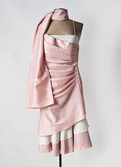 Robe courte rose CREATIF PARIS pour femme seconde vue