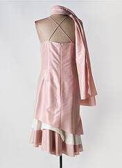 Robe courte rose CREATIF PARIS pour femme seconde vue