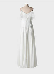 Robe longue blanc FASHION NEW YORK pour femme seconde vue