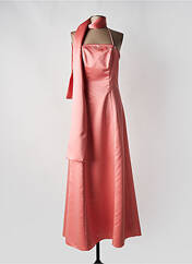 Robe longue orange GRAND SOIR pour femme seconde vue