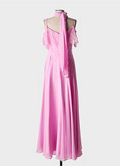 Robe longue rose FASHION NEW YORK pour femme seconde vue
