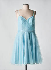 Robe mi-longue bleu CREATIF PARIS pour femme seconde vue