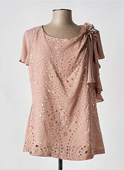 Top marron CREATIF PARIS pour femme seconde vue