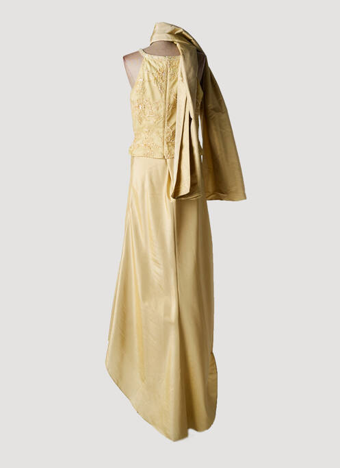 Ensemble jupe coupe cintrée jaune MIRALINA femme