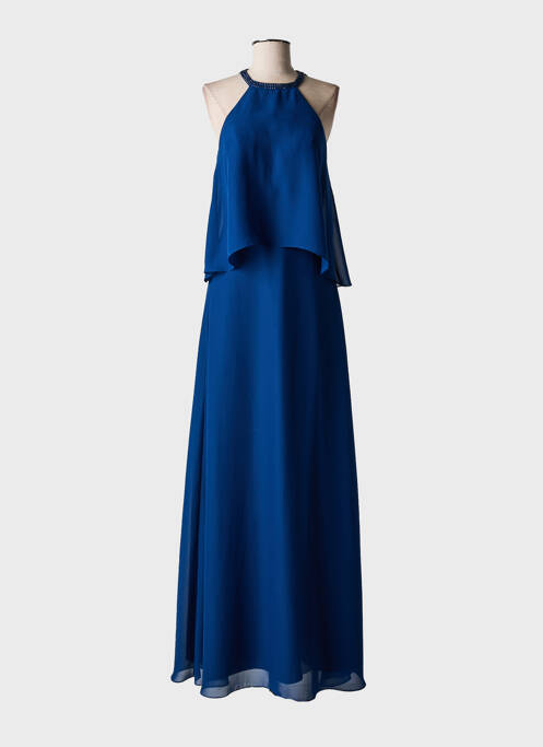 Robe longue bleu FASHION NEW YORK pour femme