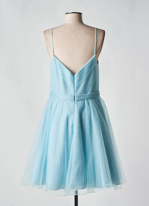 Robe mi-longue bleu CREATIF PARIS pour femme