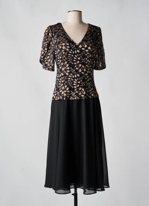 Robe mi-longue noir MY LITTLE PRINCESS pour femme