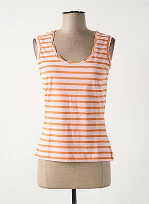T-shirt coupe cintrée fines bretelles rose ESPRIT femme