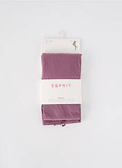 Collants violet clair ESPRIT pour femme seconde vue
