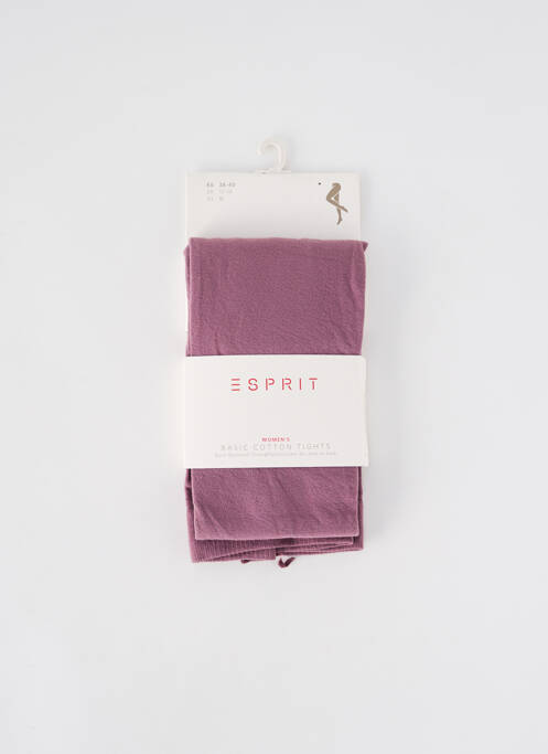 Collants violet clair ESPRIT pour femme