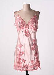 Nuisette/combinette rose MARJOLAINE pour femme seconde vue