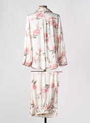 Pyjama rose MARJOLAINE pour femme seconde vue