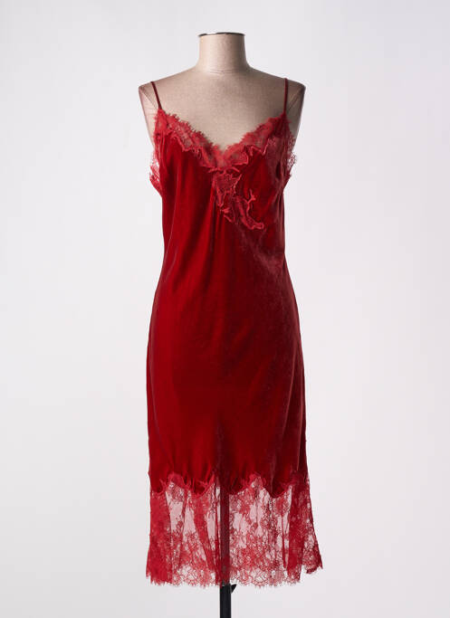 Nuisette/combinette rouge MARJOLAINE pour femme
