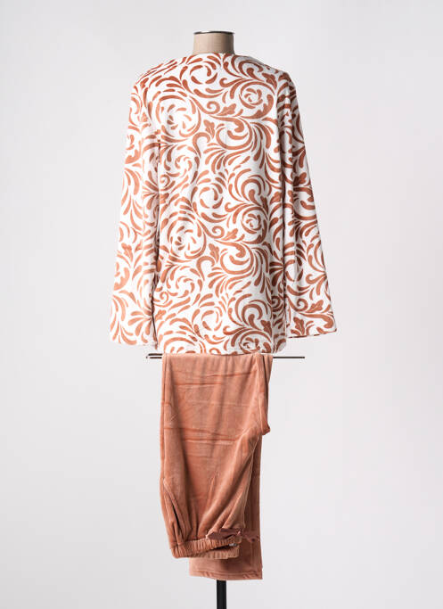 Pyjama marron CANAT pour femme