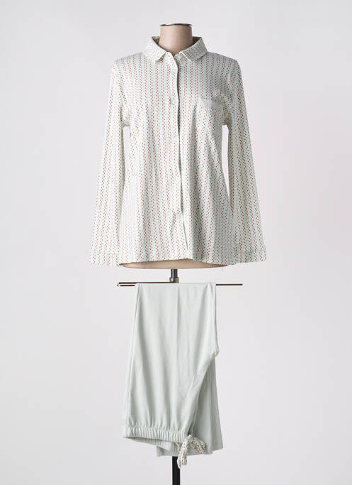 Pyjama vert CANAT pour femme
