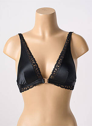 Soutien-gorge sans armature haut triangles noir SIMONE PERELE femme