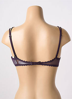 Soutien-gorge broderie haut soutien-gorge emboitant violet MARIE JO femme