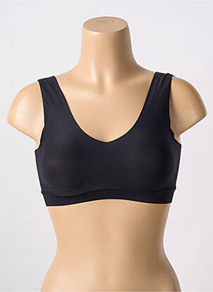 Soutien-gorge effet matière satinée brassieres noir CHANTELLE femme