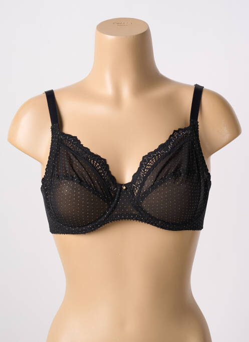 Soutien-gorge noir ANTIGEL pour femme