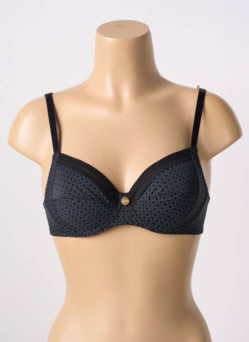 Soutien-gorge noir ANTIGEL pour femme