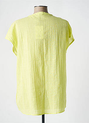 Top manches courtes manches courtes jaune CISO femme