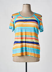 Top bleu IMPULSION pour femme seconde vue