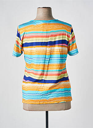 Top manches courtes manches courtes bleu IMPULSION femme