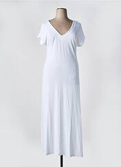 Robe longue blanc MAT. pour femme seconde vue
