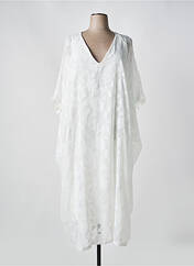 Robe mi-longue blanc LEMON MINT pour femme seconde vue