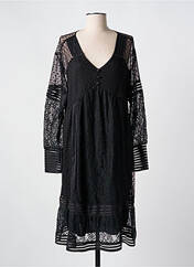 Robe mi-longue noir CHRISTY pour femme seconde vue