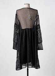 Robe mi-longue noir CHRISTY pour femme seconde vue