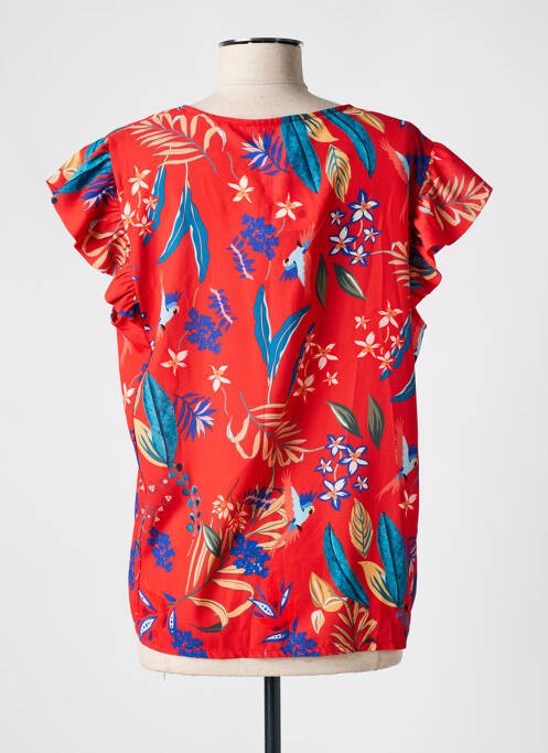 Top orange GRIFFON femme