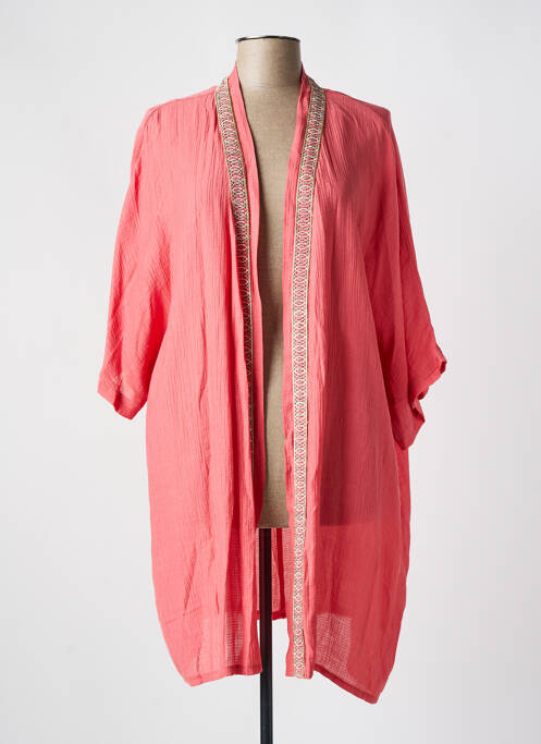 Veste kimono rose SPG WOMAN pour femme