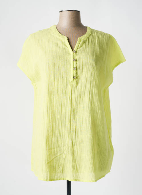 Top jaune CISO pour femme