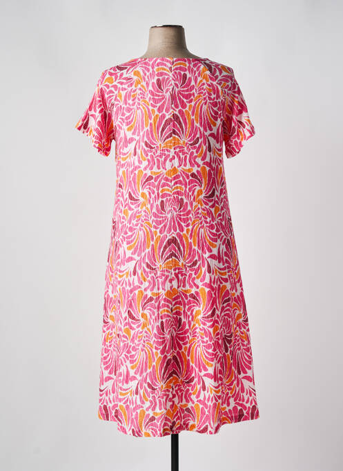 Robe mi-longue rose LA FIANCÉE femme