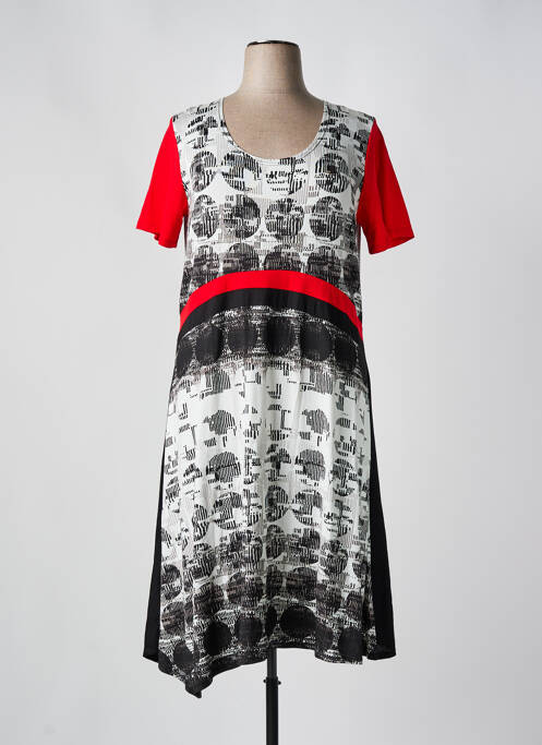 Robe mi-longue noir FA CONCEPT pour femme